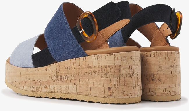 Blaue VIA VAI Sandalen SISSEL RAVEN - large