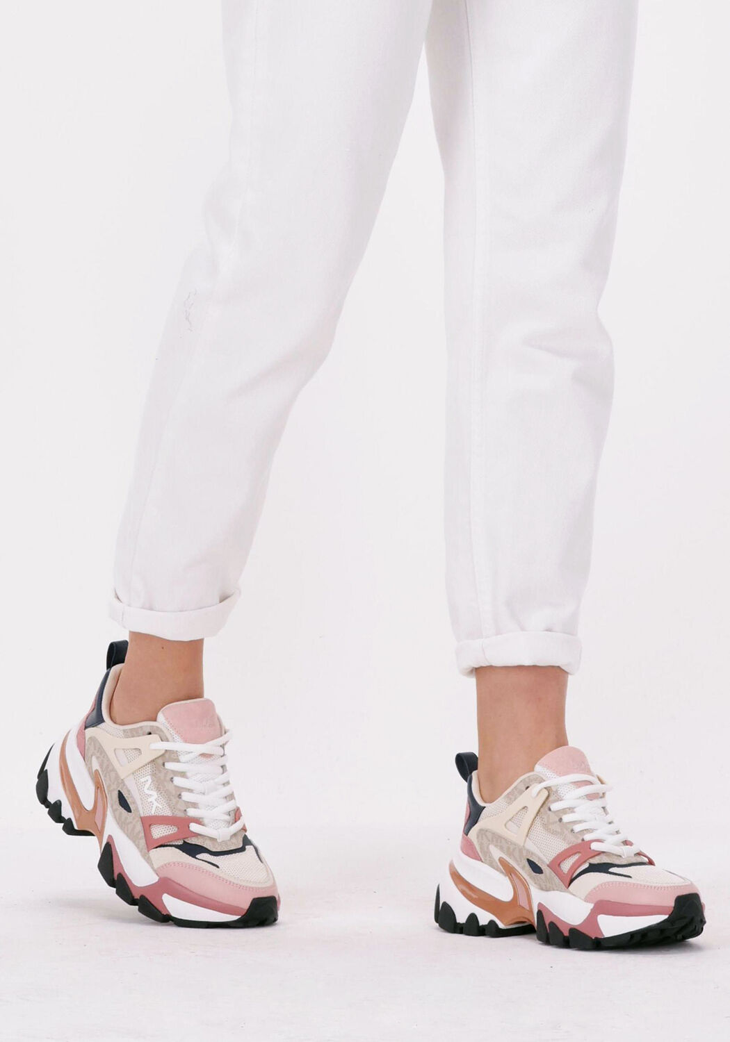 Mehrfarbige/Bunte MICHAEL KORS Sneaker Low NICK TRAINER - large