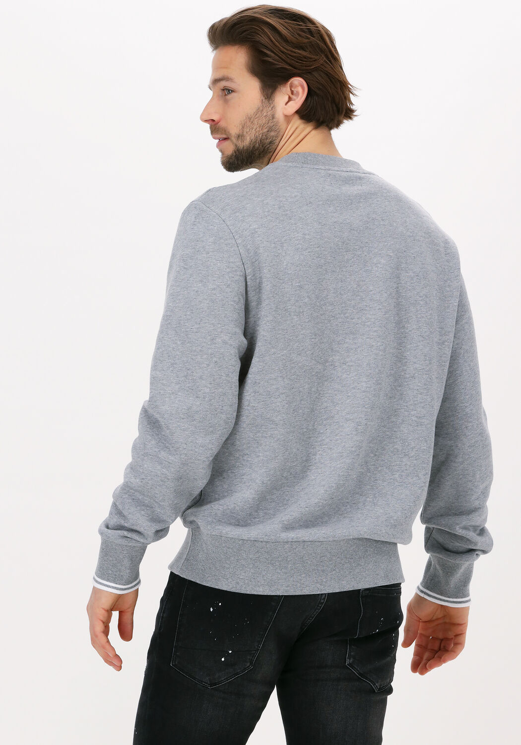 Large neck sweatshirt discount