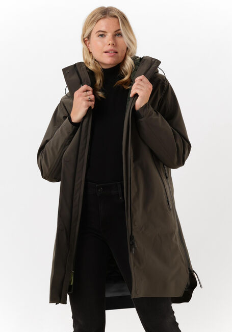 Dunkelgrün KRAKATAU Parkas QW383 - large