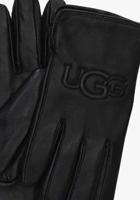 Schwarze UGG Handschuhe SHORTY LOGO GLOVE - large