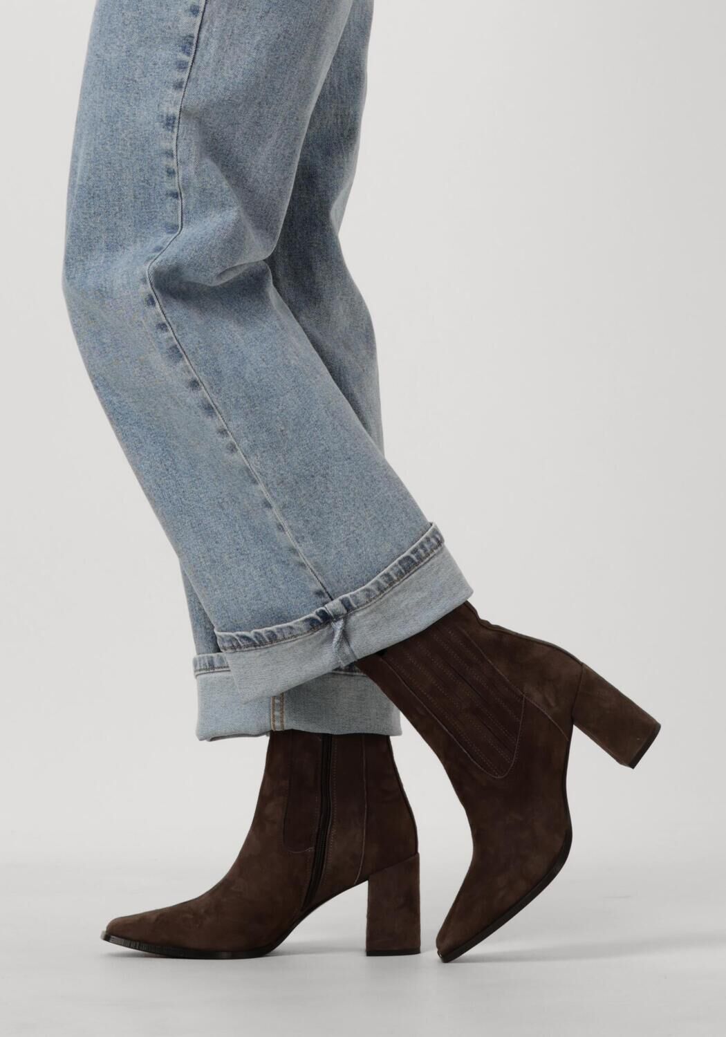 Braune NOTRE-V Stiefeletten 33028 - large