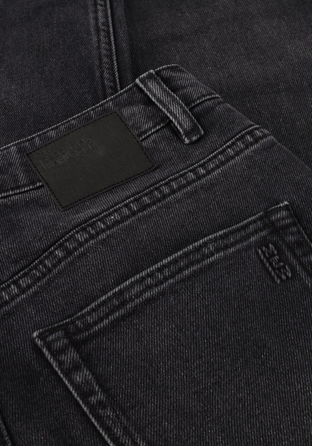 Schwarze MY ESSENTIAL WARDROBE Straight leg jeans 35 THE LOUIS 139 HIGH WIDE - large