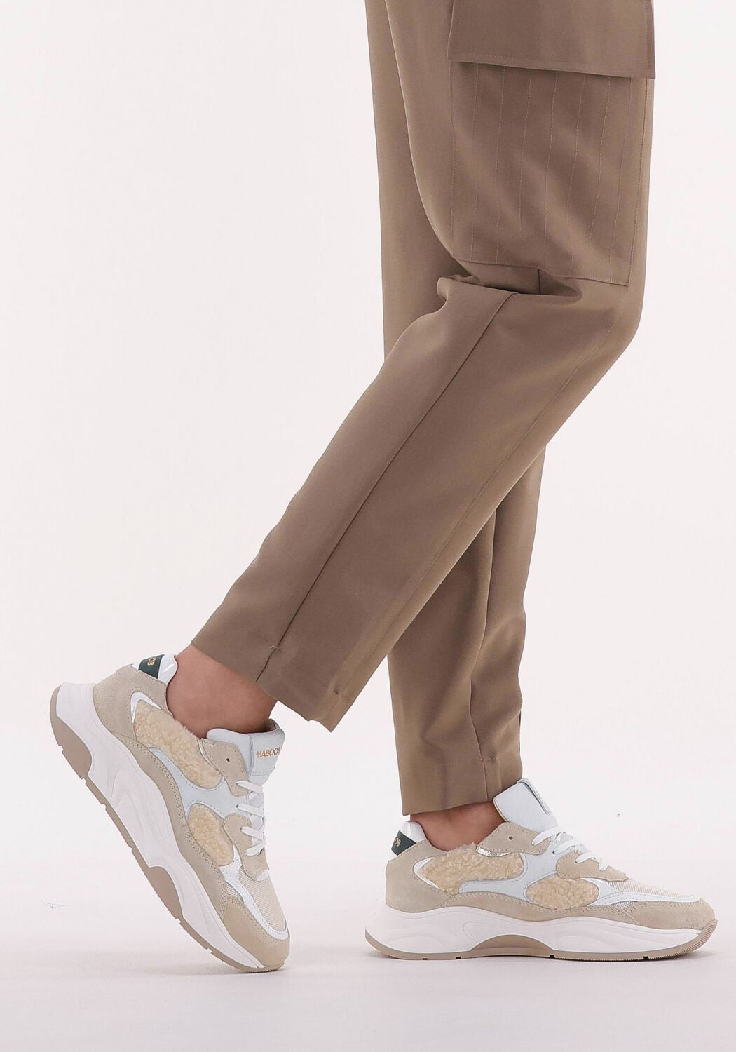 Beige HABOOB Sneaker Low P7203 - large