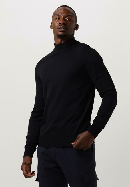 Dunkelblau GENTI Rollkragenpullover K8098-3260 - large