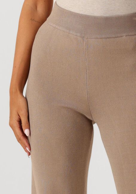Sand Y.A.S. Weite Hose YASFONNY HW KNIT PANT S. - large