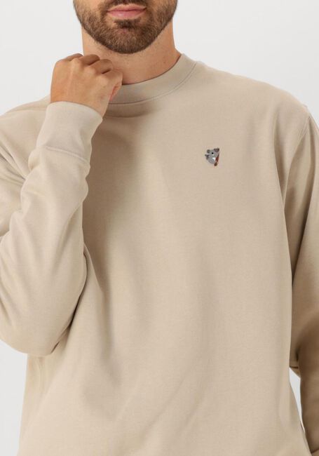 Beige STRØM Clothing Sweatshirt SWEATER - large