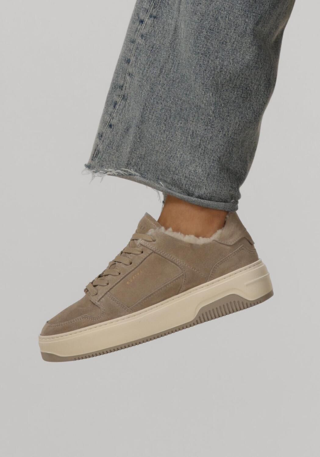 Graue NUBIKK Sneaker Low BASKET TEDDY - large