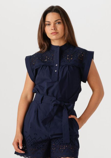Dunkelblau SUNCOO Blusen LUDY - large