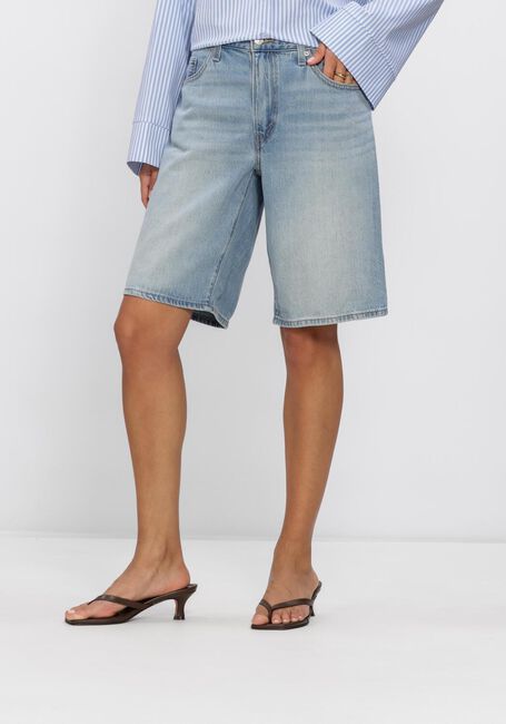 Hellblau LEVI'S Kurze Hosen BAGGY DAD JORT SHORT - large