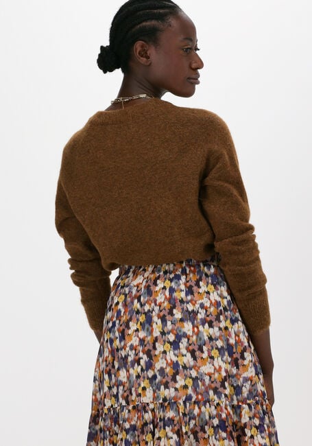 Braune SELECTED WOMEN Pullover LULU LS KNIT O-NECK B - large