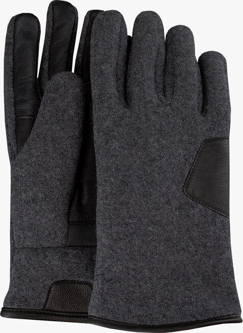 Graue UGG Handschuhe FABRIC AND LEATHER GLOVE - large