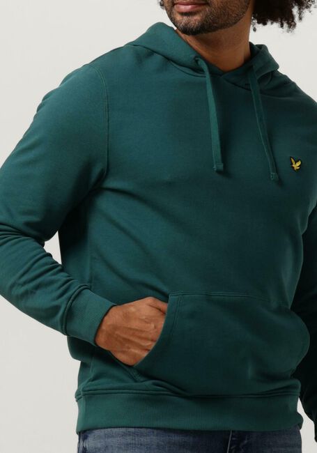 Grüne LYLE & SCOTT Pullover & Cardigans PULLOVER HOODIE - large