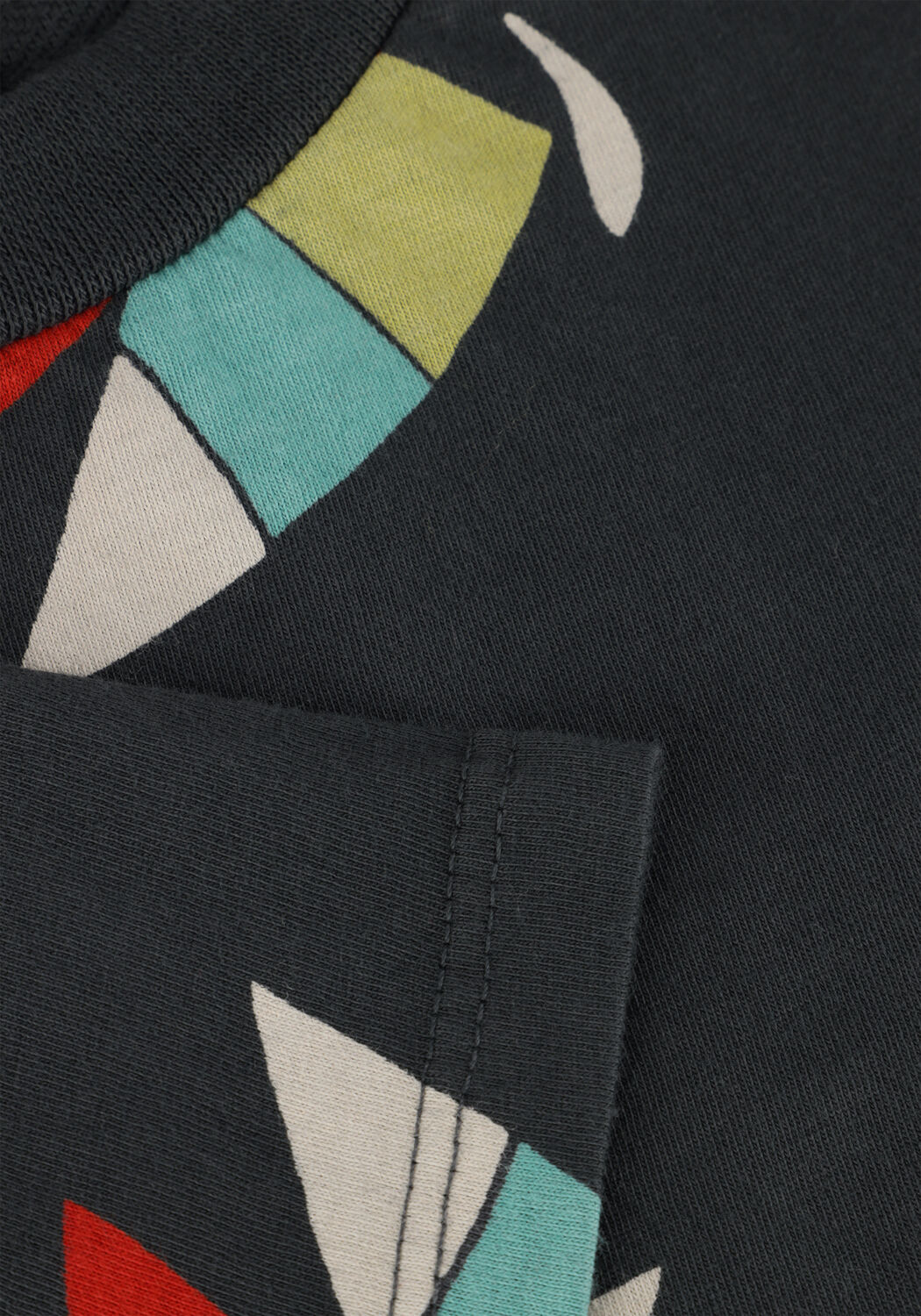 Graue L&Ouml;TIEKIDS T-shirt S25-122-17 - large