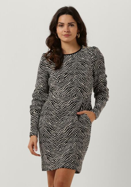 Schwarze VANILIA Minikleid ZEBRA GOLD MINI - large