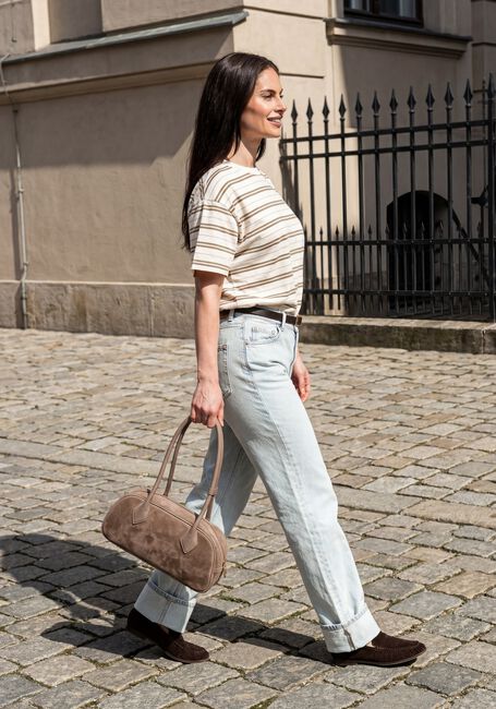 Mehrfarbige/Bunte ENVII T-shirt ENKULLA SS STRIPE 5310 - large
