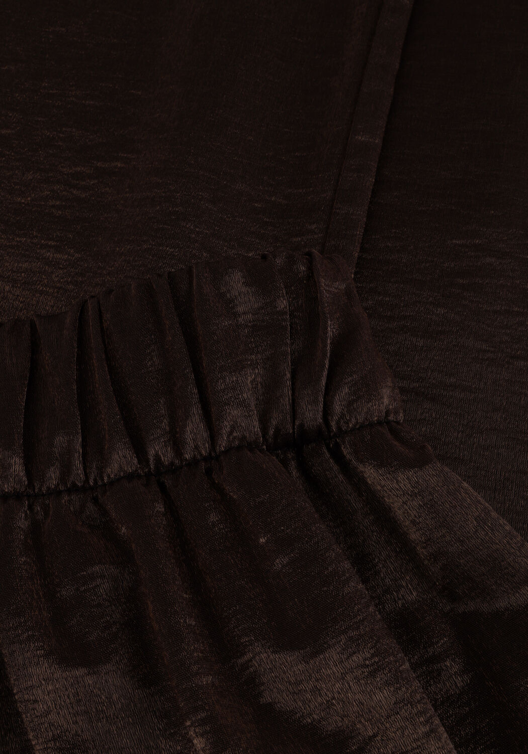 Bronzefarbene BY-BAR Weite Hose BENJI METALLIC PANT - large