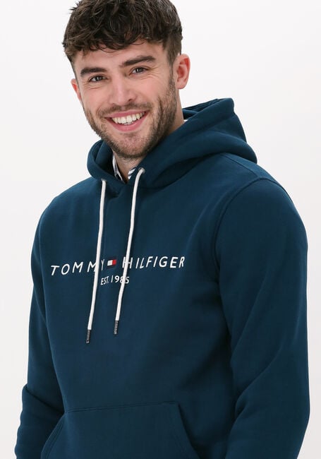 Dunkelblau TOMMY HILFIGER Sweatshirt TOMMY LOGO HOODY - large