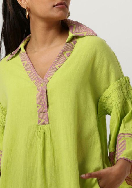 Grüne NEMA Minikleid RABIA - large