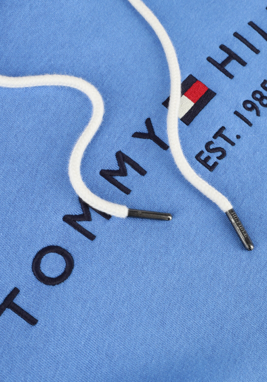 Blaue TOMMY HILFIGER Sweatshirt TOMMY LOGO HOODY - large