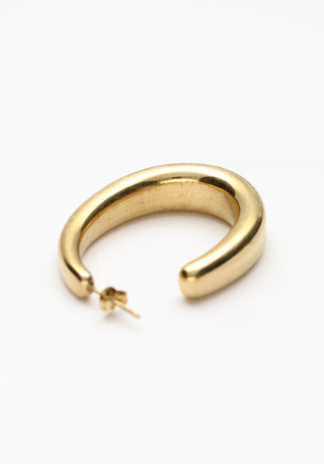 Goldfarbene NOTRE-V Ohrringe OORBELLEN GROOT MAT - large