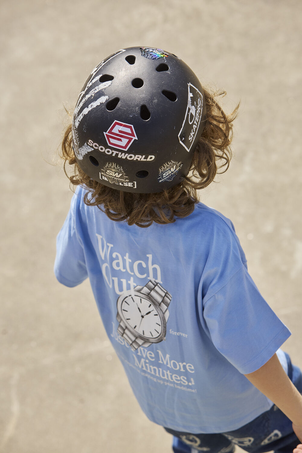 Blaue THE NEW Polos & T-Shirts TNSONNY - large