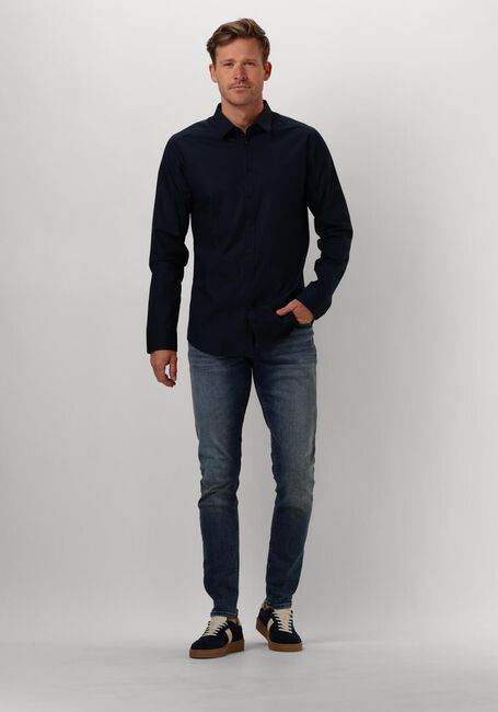 Dunkelblau PURE PATH Casual-Oberhemd ESSENTIAL CASUAL SHIRT - large