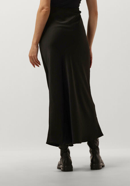 Schwarze NEO NOIR Maxirock VICKY HEAVY SATEEN SKIRT - large