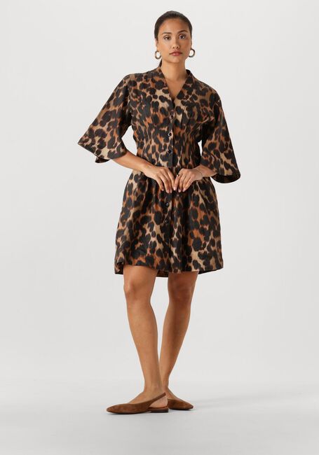 Braune WITHBLACK Kleider WBLCLEOPATRA DRESS - large