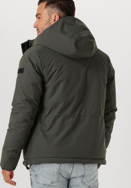 Olive PURE PATH Parkas ACTIVE FLEX PARKA - large