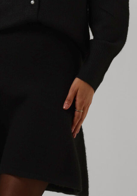 Schwarze NEO NOIR Minirock GISA KNIT SKIRT - large
