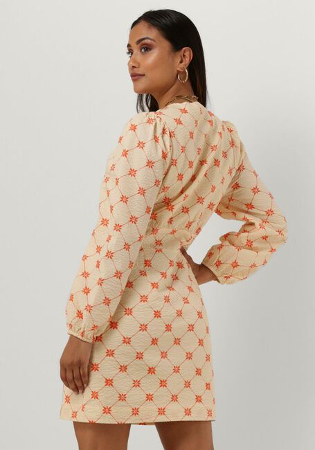 Orangene SECOND FEMALE Minikleid FERMO DRESS - large