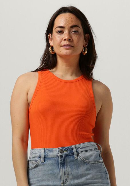 Orangene SELECTED FEMME Top SLFANNA O-NECK TANK TOP - large