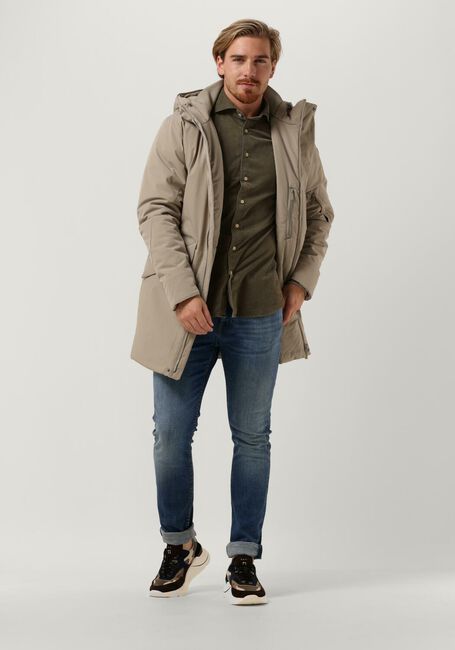 Taupe PUREWHITE  LONG PARKA - large