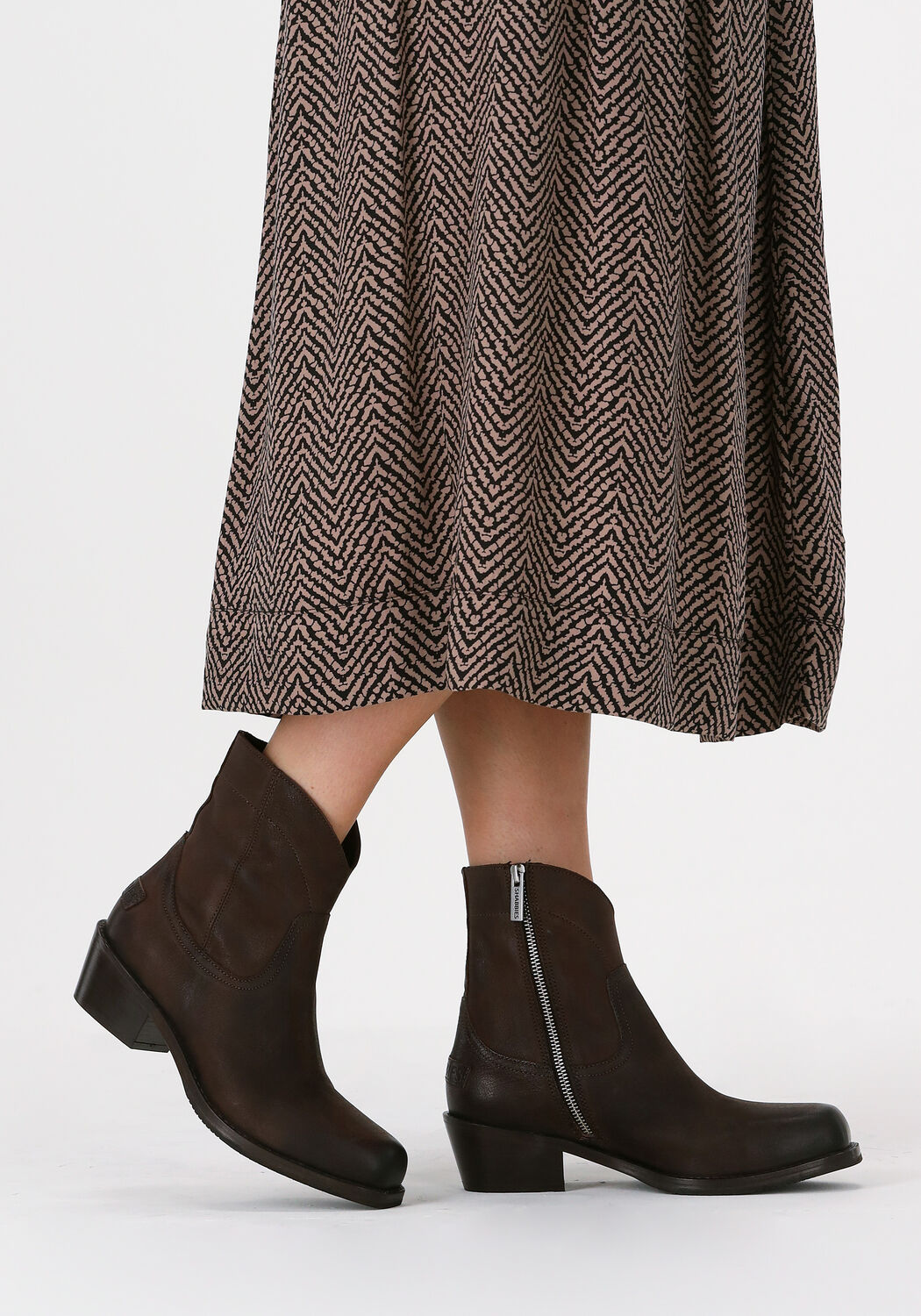 Braune SHABBIES Cowboystiefel 182020342 - large