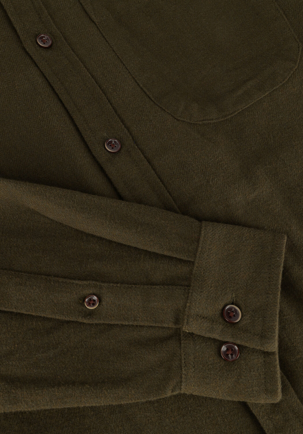 Dunkelgr&uuml;n ANERKJENDT Casual-Oberhemd AKLEIF 2 TONE MELANGE - large