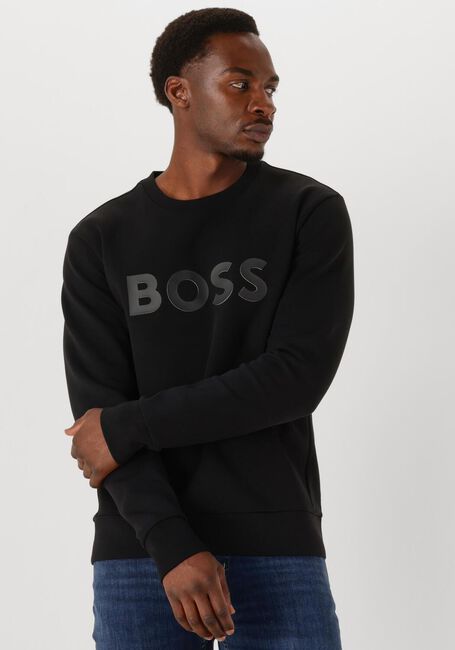 Schwarze BOSS GREEN Pullover SALBO - large