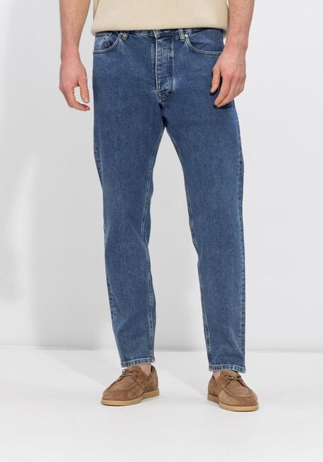 Blaue SELECTED MEN Straight leg jeans SLH109-REG TAPERED BEN KORI JEANS NOOS - large