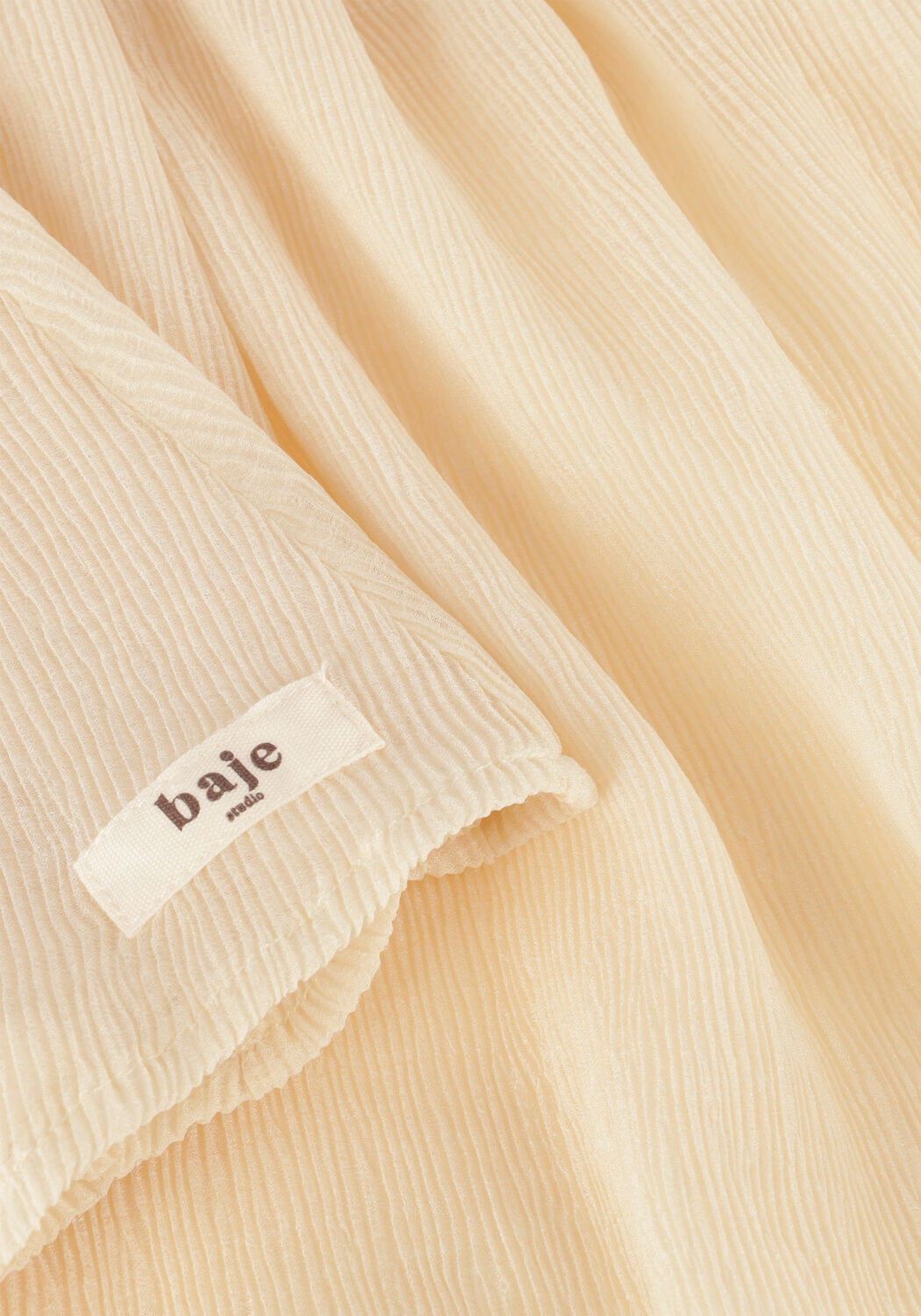 Creme BAJE STUDIO Minirock BIRRE - large