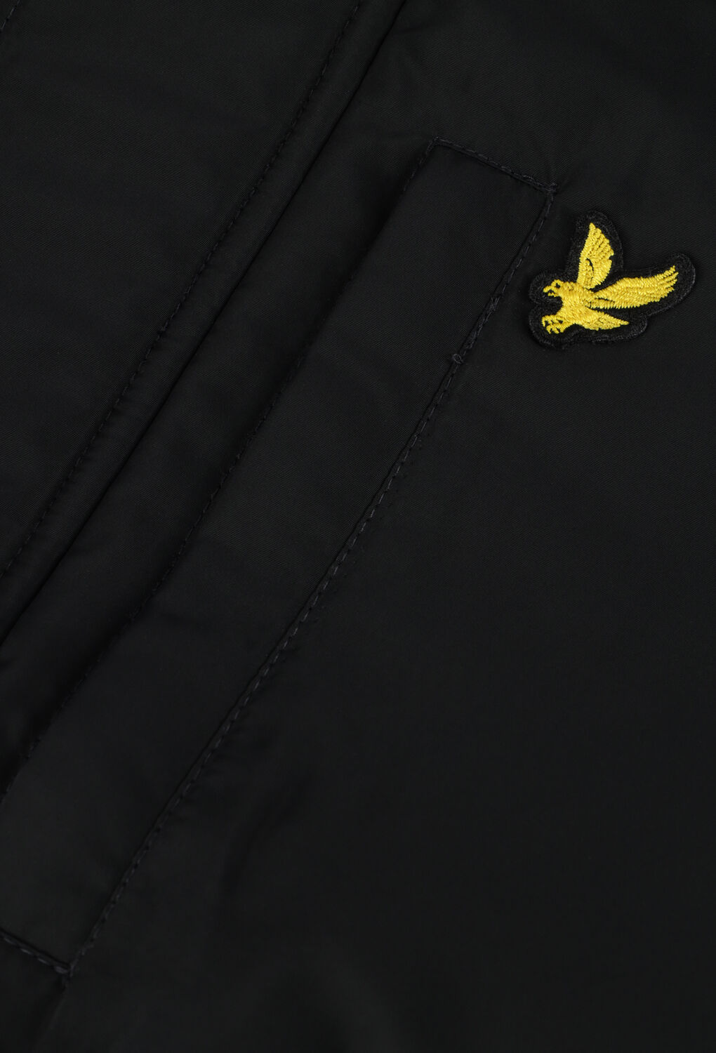 Schwarze LYLE & SCOTT Parkas FLEECE LINED PADDED COAT - large