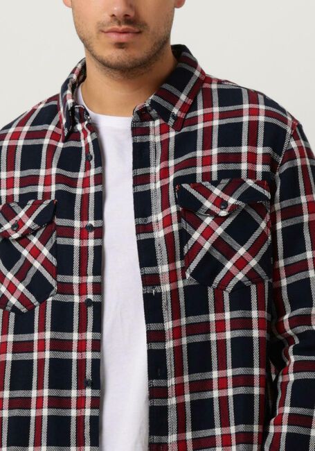 Dunkelblau SCOTCH & SODA Overshirt ARCHIVE DOUBLE FACE TWILL CHECK - large