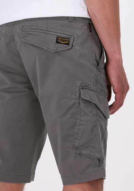 Graue PME LEGEND Kurze Hose NORDROP CARGO SHORTS STRETCH TWILL - large