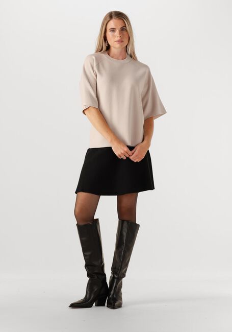 Schwarze OBJECT Minirock OBJREYNARD HW SHORT KNIT SKIRT - large