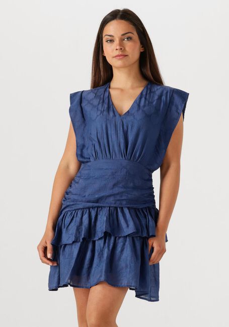 Dunkelblau SUNCOO Minikleid CYANA - large