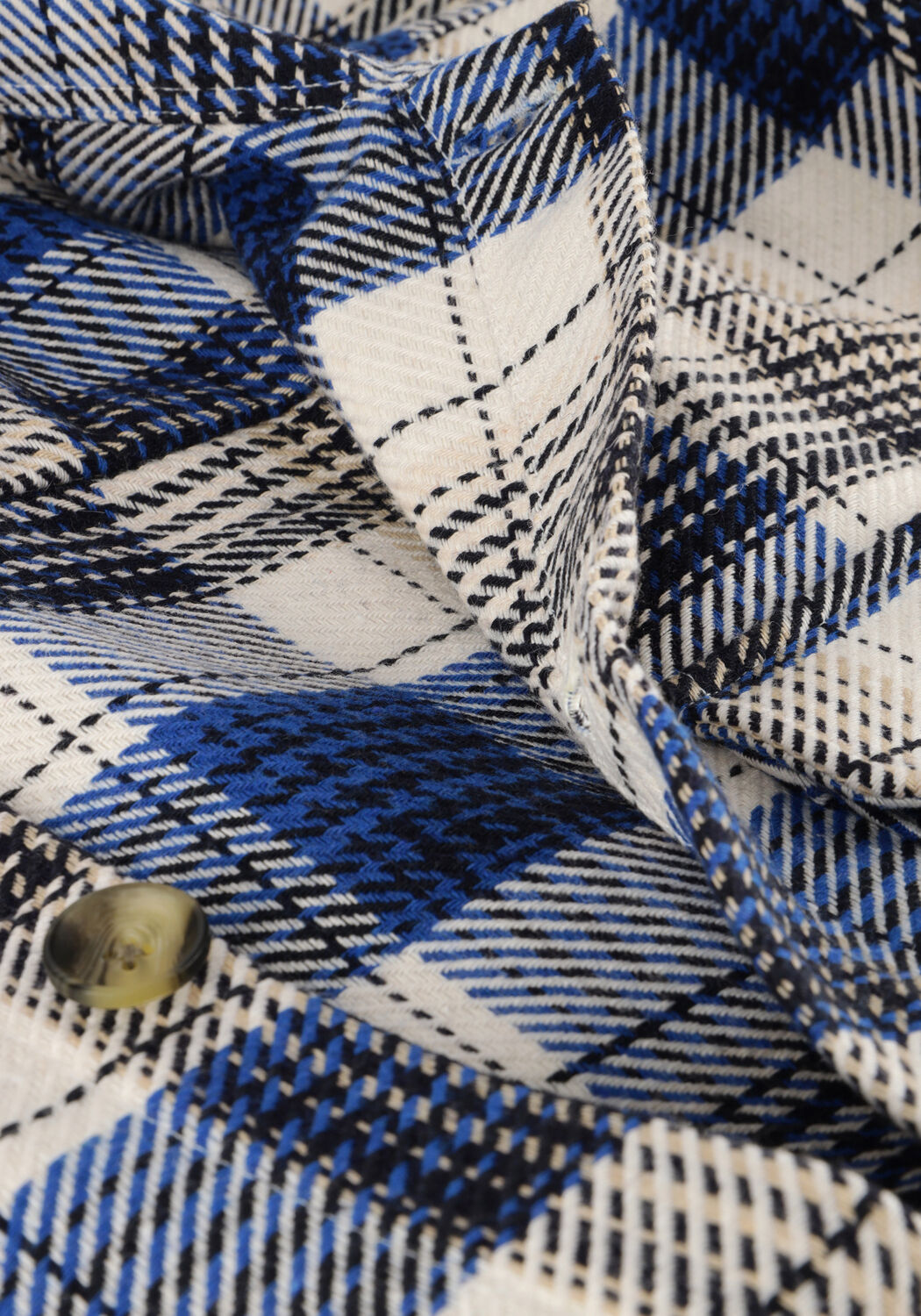 Dunkelblau WOODBIRD Overshirt WBGLIXTO HECK SHIRT - large