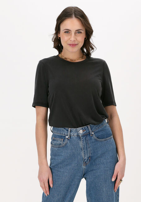 Schwarze SELECTED FEMME T-shirt STELLA SS TEE B - large