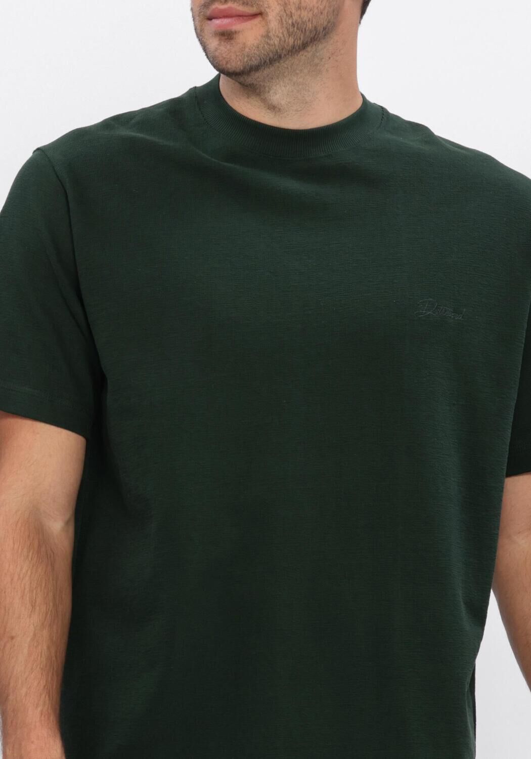 Dunkelgr&uuml;n DSTREZZED T-shirt LASSE TEE - large