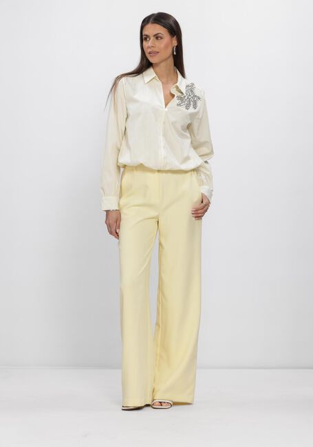 Gelbe FREEBIRD Blusen WV-COT-STRIPE-26-1 - large