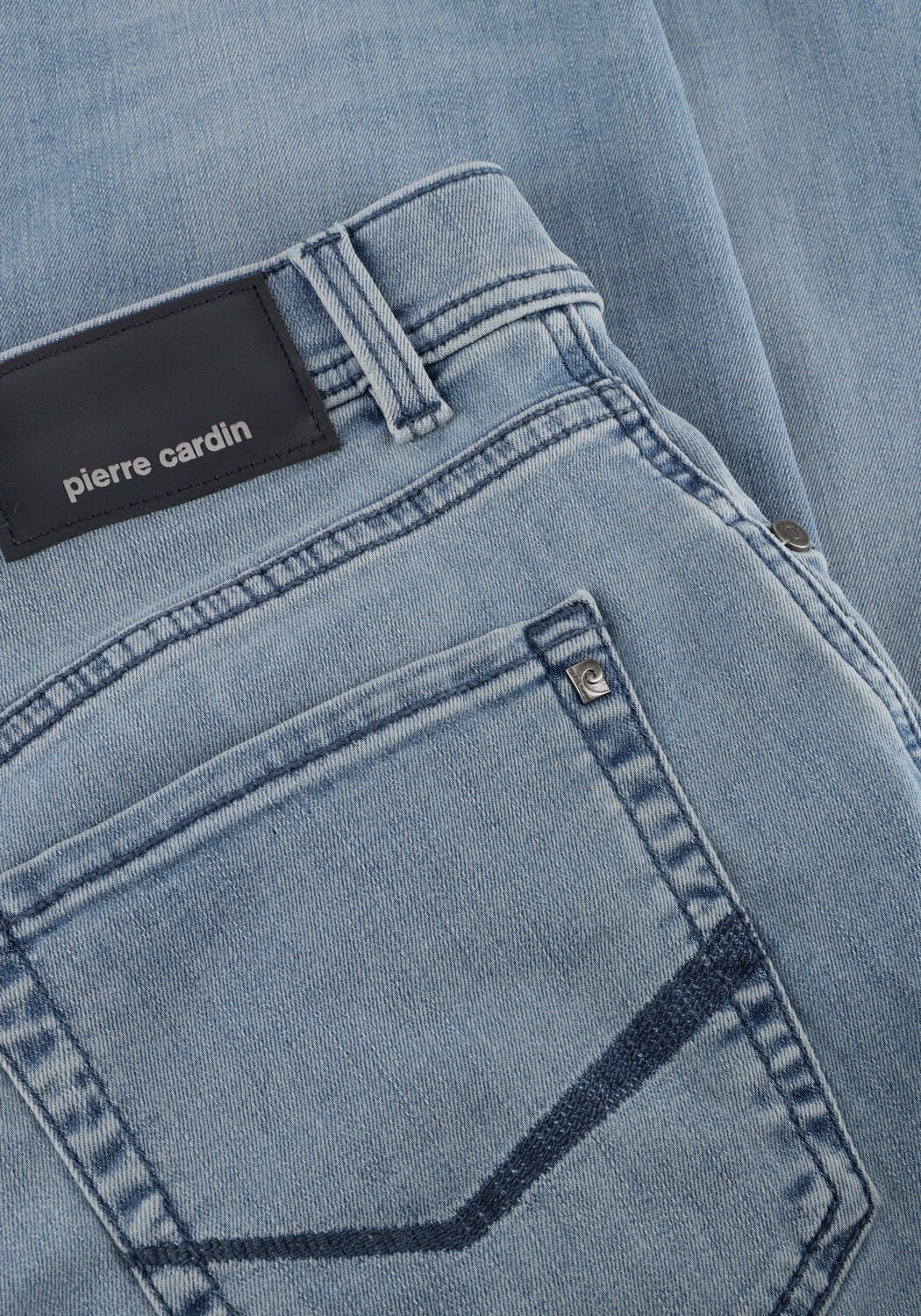 Hellblau PIERRE CARDIN Slim fit jeans LYON TAPERED - large