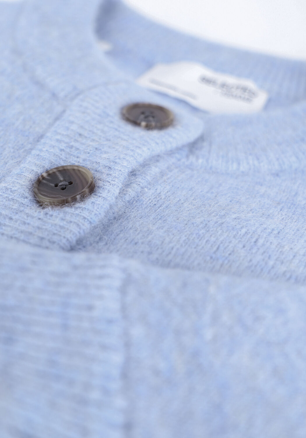 Hellblau SELECTED WOMEN Strickjacke SLFSIA LS KNIT CARDIGAN B - large